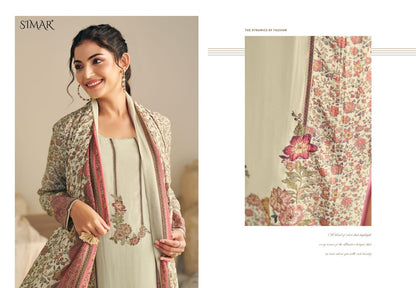 Fenna Simar Pure Viscose Pant Style Suits Wholesaler Gujarat