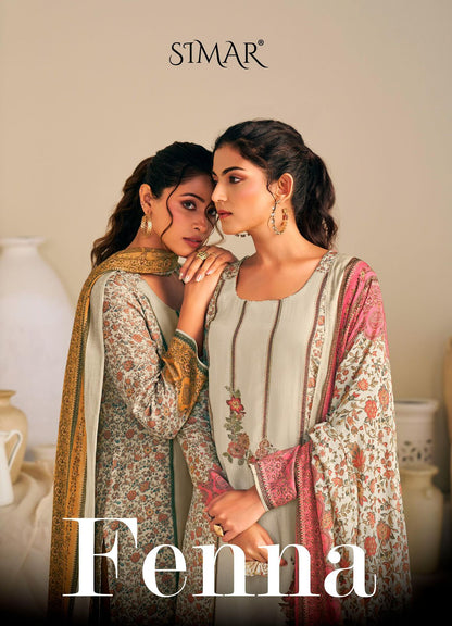 Fenna Simar Pashmina Suits Wholesale Price