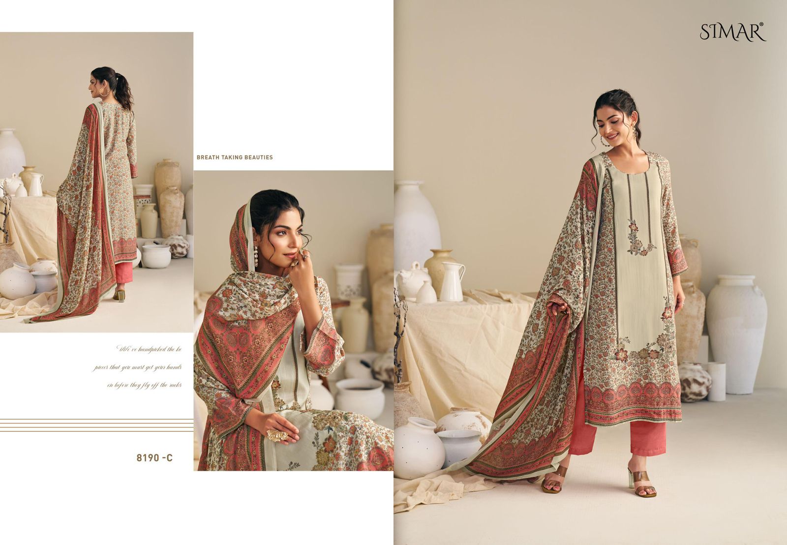 Fenna Simar Pashmina Suits Wholesale Price