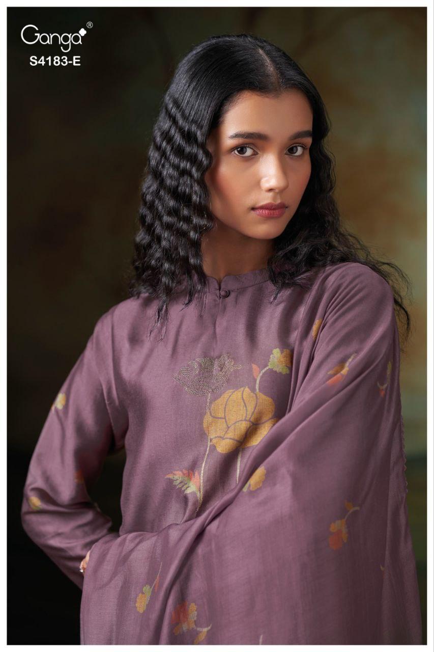 Feriel 4183 Ganga Premium Bemberg Plazzo Style Suits Exporter India