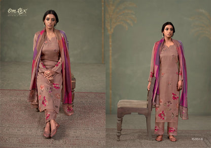 Ferisha Omtex Organza Pant Style Suits Wholesale Price