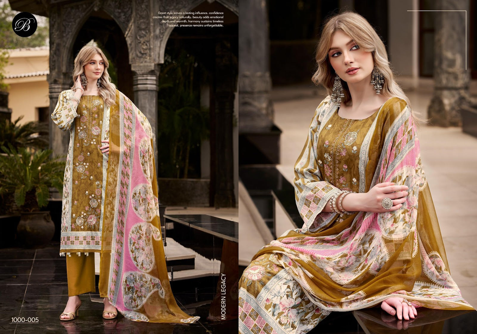 Feroza Belliza Designer Studio Jam Cotton Karachi Salwar Suits Wholesale Price