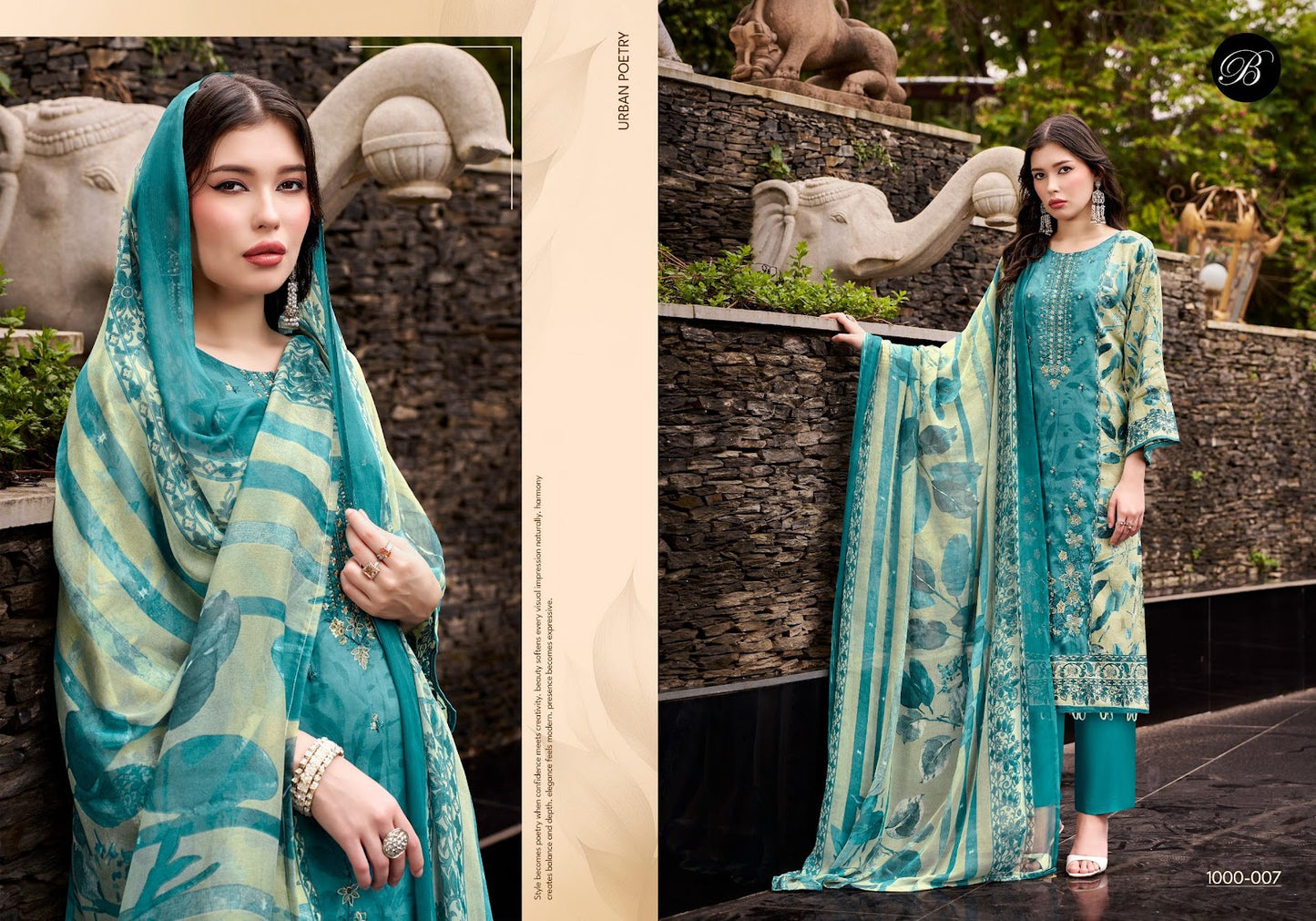 Feroza Belliza Designer Studio Jam Cotton Karachi Salwar Suits Wholesale Price