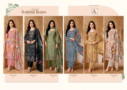 Festival Beats Alok Viscose Karachi Salwar Suits Wholesale