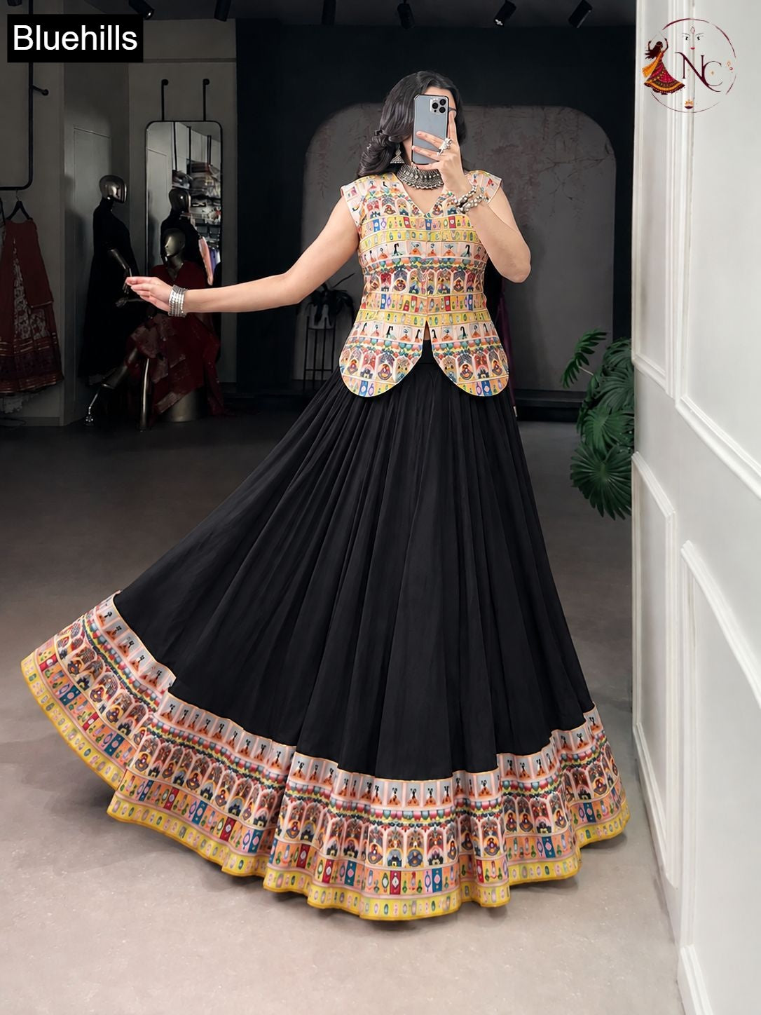 Festival Nights 2026 Bluehills Rayon Chaniya Choli Wholesale Price