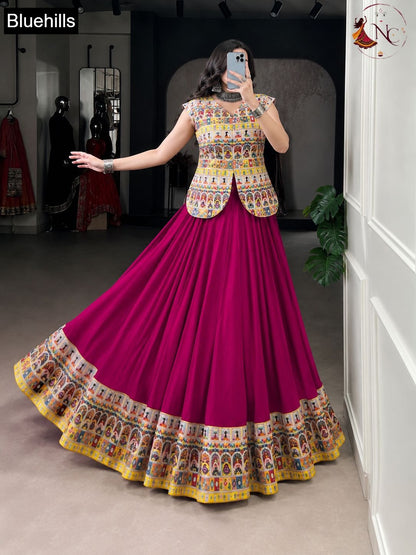 Festival Nights 2026 Bluehills Rayon Chaniya Choli Wholesale Price