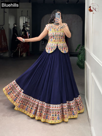 Festival Nights 2026 Bluehills Rayon Chaniya Choli Wholesale Price
