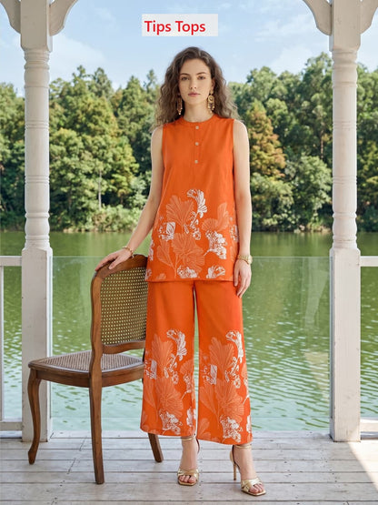 Festive Beauty Vol 2 Tips Tops Reyon Co Ord Set Exporter Gujarat
