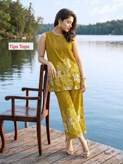 Festive Beauty Vol 2 Tips Tops Reyon Co Ord Set Exporter Gujarat