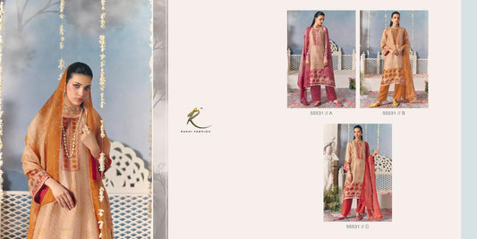 Festive Show 55531 Rakhi Fashion Pure Bemberg Pant Style Suits Exporter Gujarat