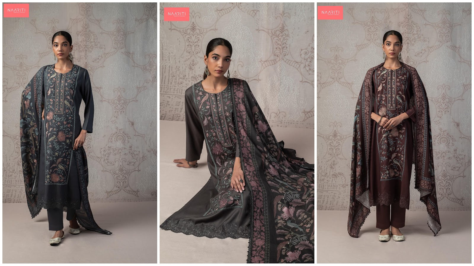 Fidar Naariti Pashmina Suits Wholesaler India