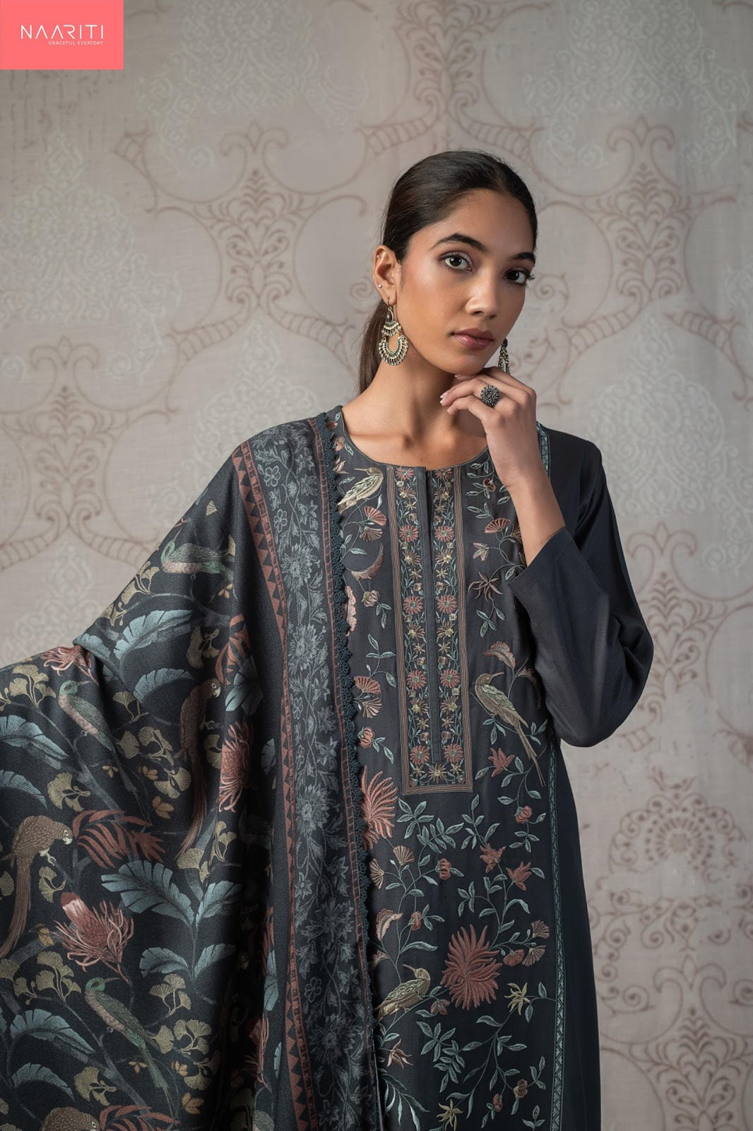 Fidar Naariti Pashmina Suits Wholesaler India