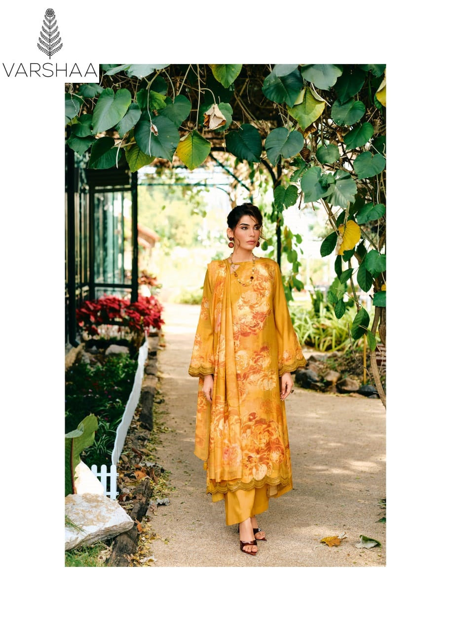 Fil De Rose Varshaa Viscose Plazzo Style Suits Supplier India
