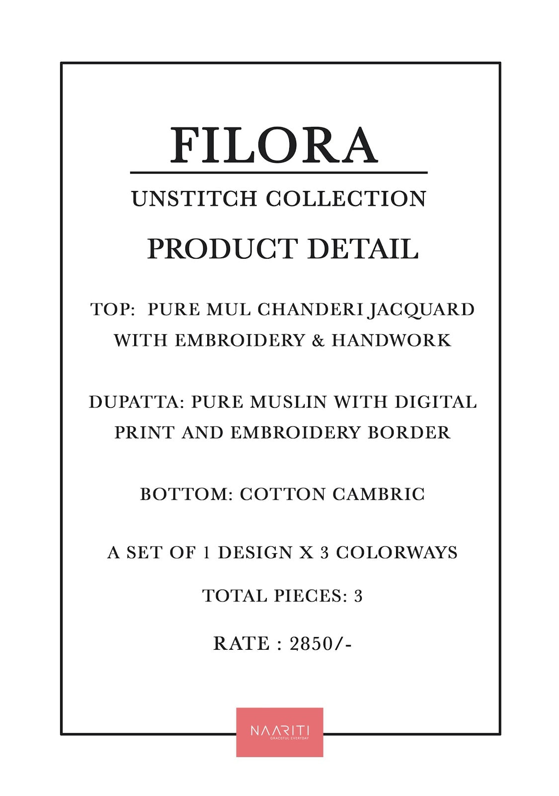 Filora Naariti Mul Chanderi Pant Style Suits Wholesaler Ahmedabad