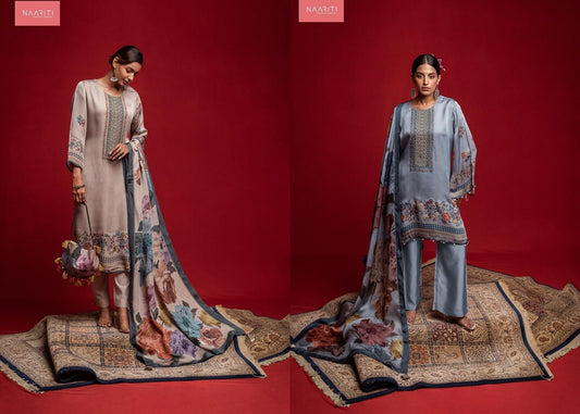 Filza Naariti Organza Satin Pant Style Suits Manufacturer India