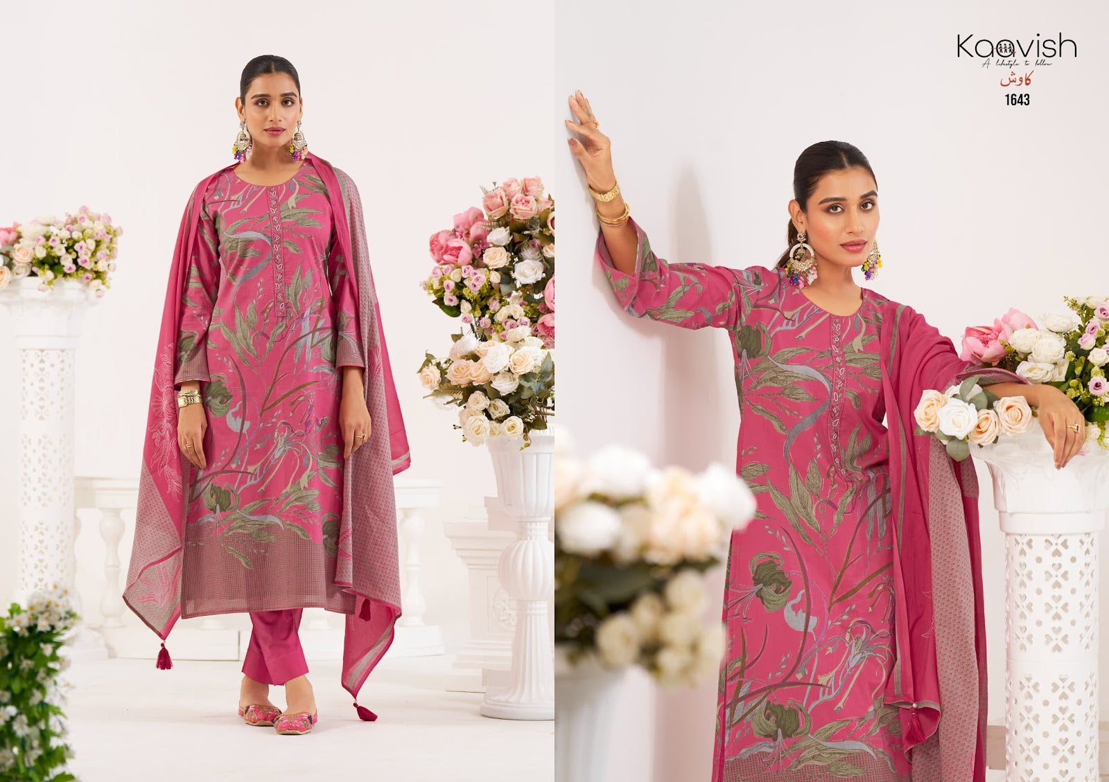 Fiona Kaavish Lawn Cotton Pant Style Suits Wholesale Price
