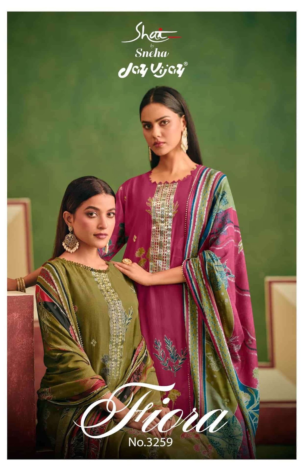 Fiora 3259 Shai Jay Vijay Moga Silk Pant Style Suits Wholesale Rate