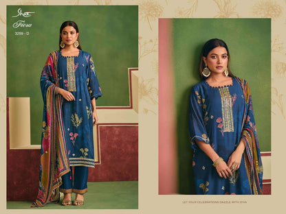 Fiora 3259 Shai Jay Vijay Moga Silk Pant Style Suits Wholesale Rate