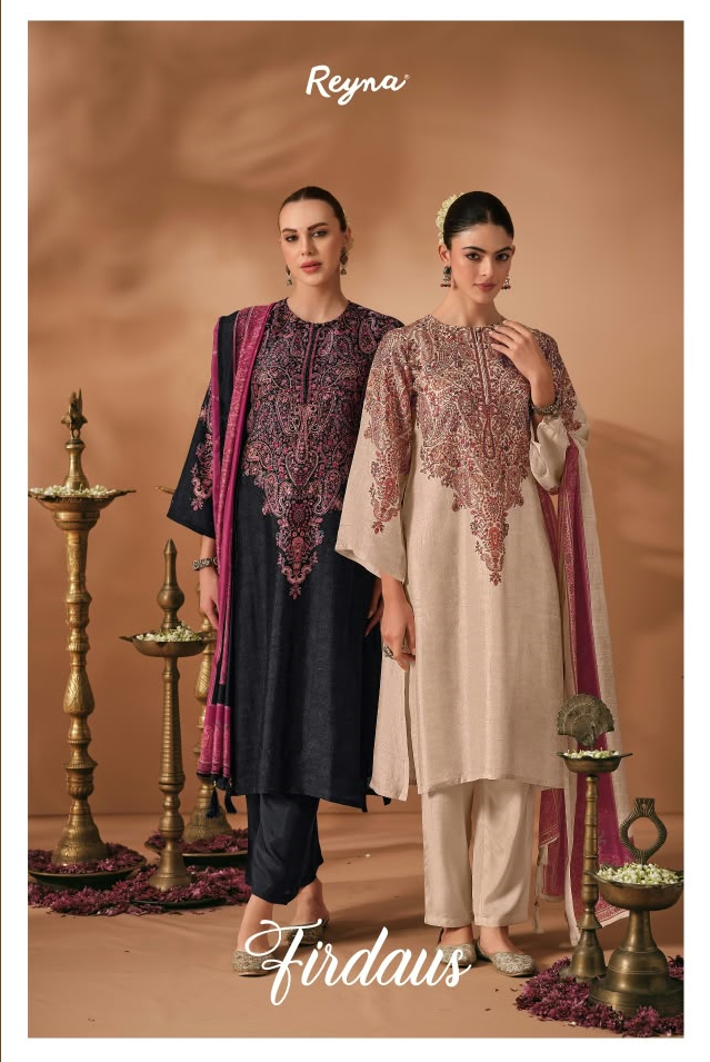 Firdaus Reyna Pashmina Suits Supplier