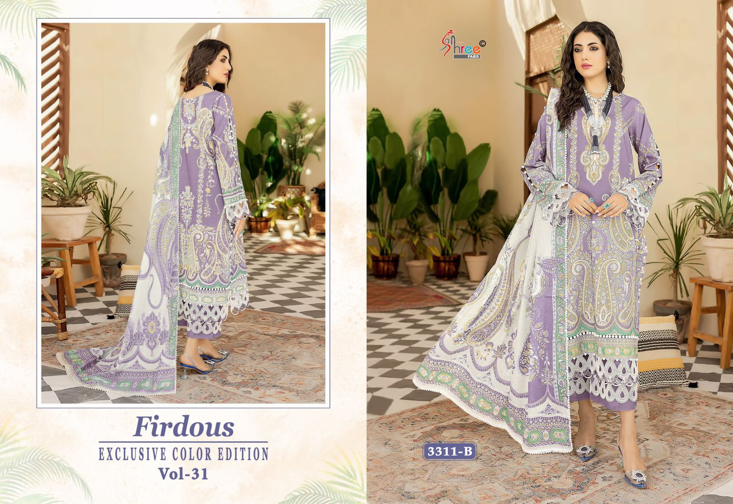 Firdous Exculsive Color Edition Vol 31 Shree Fabs Cotton Pakistani Patch Work Suits Wholesale