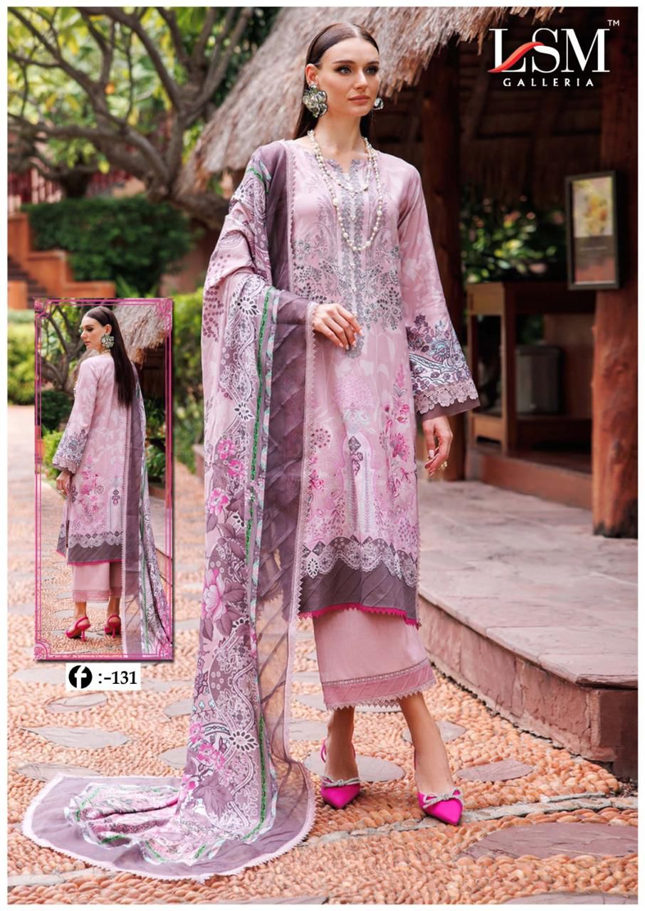 Firdous Queen Vol 13 Heavy Lawn Lsm Galleria Karachi Readymade Suits Supplier India