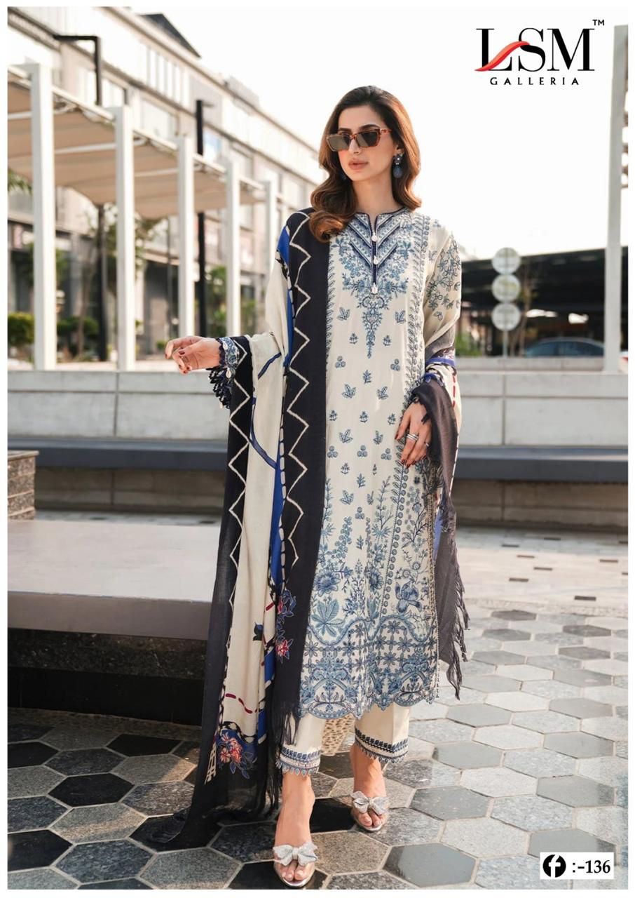 Firdous Queen Vol 13 Heavy Lawn Lsm Galleria Karachi Salwar Suits Manufacturer