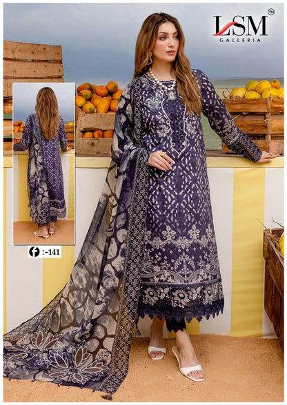 Firdous Queen Vol 14 Lsm Galleria Heavy Lawn Karachi Readymade Suits Supplier Gujarat