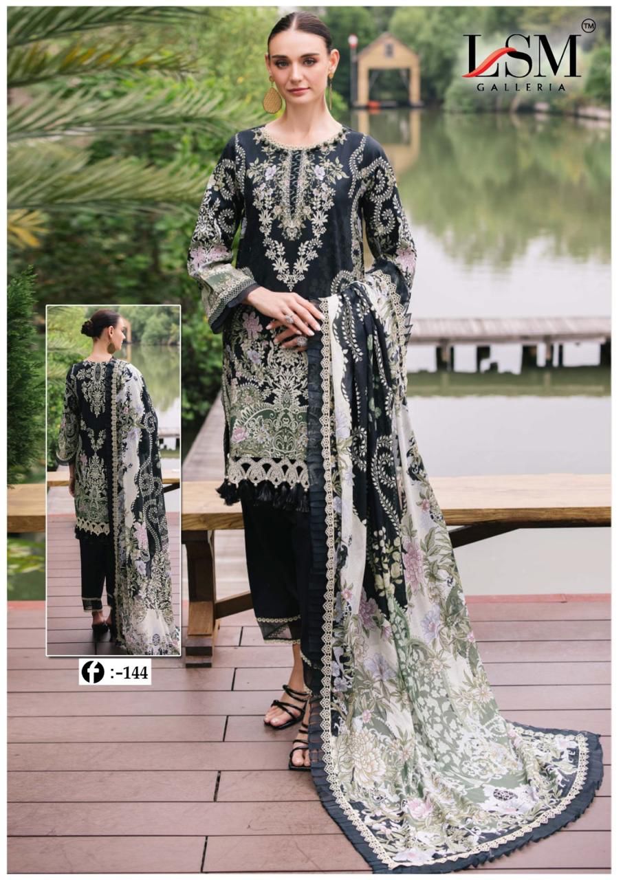 Firdous Queen Vol 14 Lsm Galleria Heavy Lawn Karachi Readymade Suits Supplier Gujarat