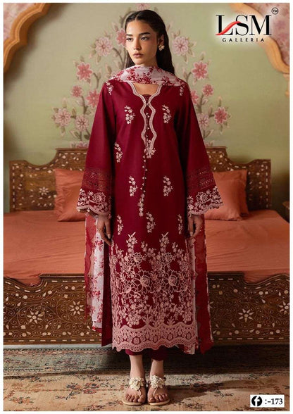 Firdous Queen Vol 17 Heavy Lawn Lsm Galleria Cotton Karachi Readymade Suits Exporter