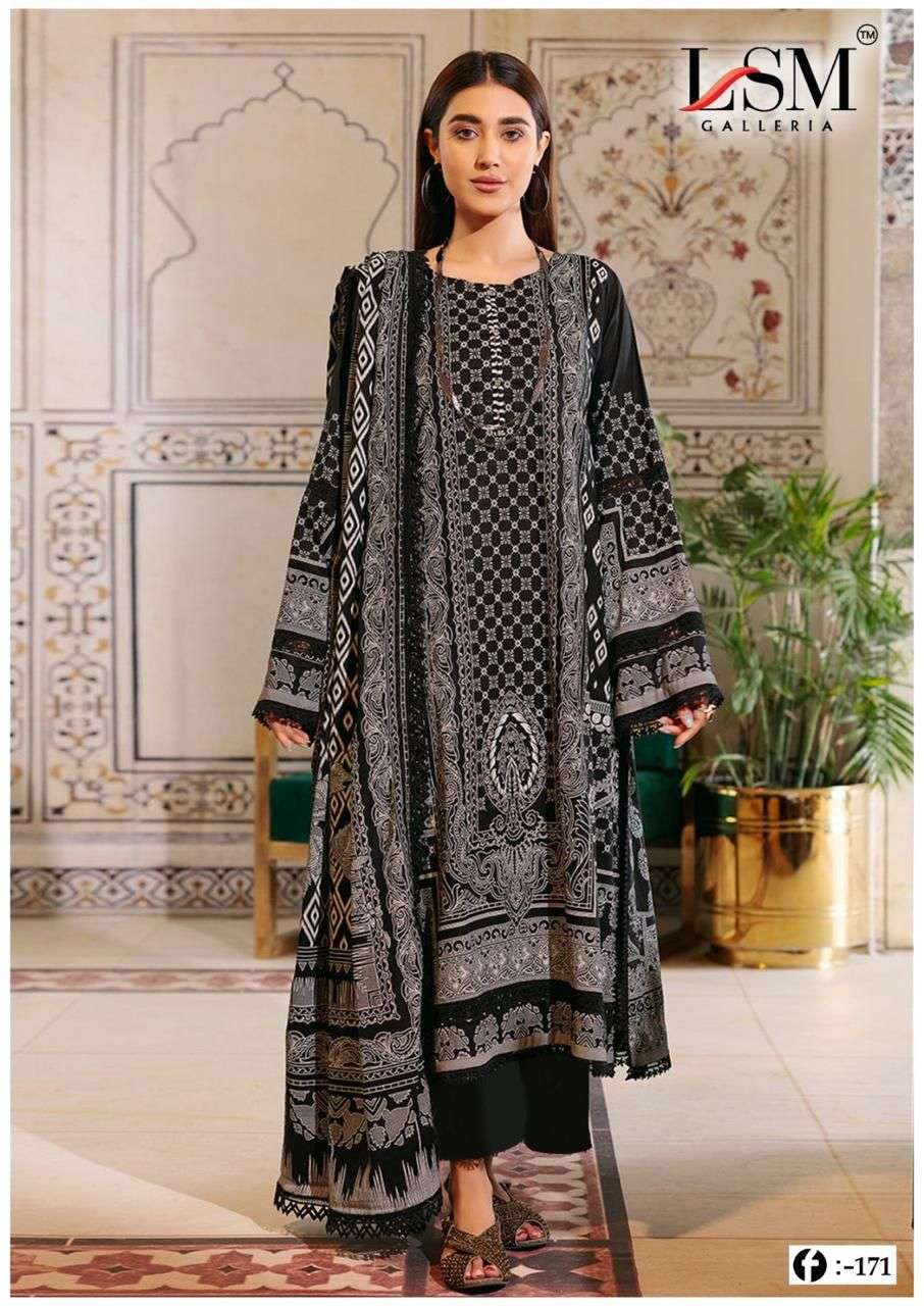 Firdous Queen Vol 17 Heavy Lawn Lsm Galleria Cotton Karachi Readymade Suits Exporter