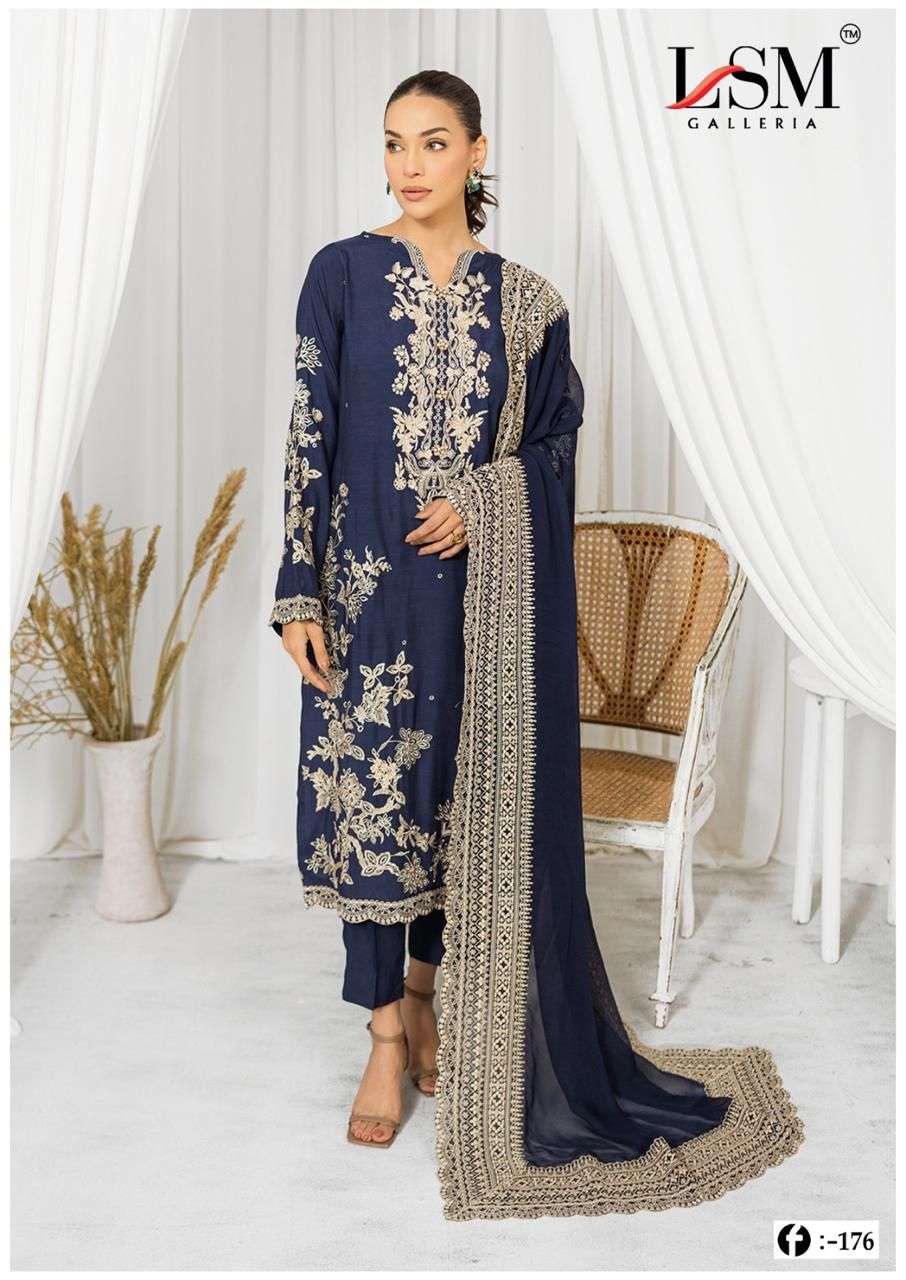 Firdous Queen Vol 17 Heavy Lawn Lsm Galleria Cotton Karachi Readymade Suits Exporter