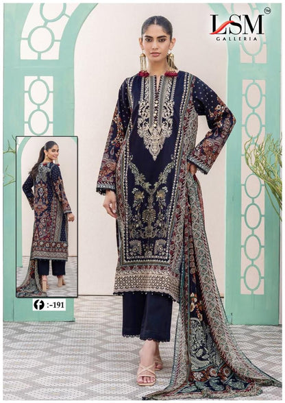 Firdous Queen Vol 19 Lsm Galleria Heavy Lawn Karachi Salwar Suits Supplier Ahmedabad