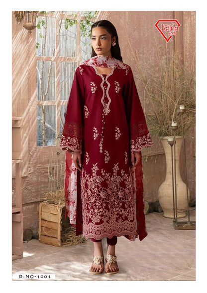Firdous Vol 1 Ratna Prints Cotton Karachi Salwar Suits Supplier Gujarat