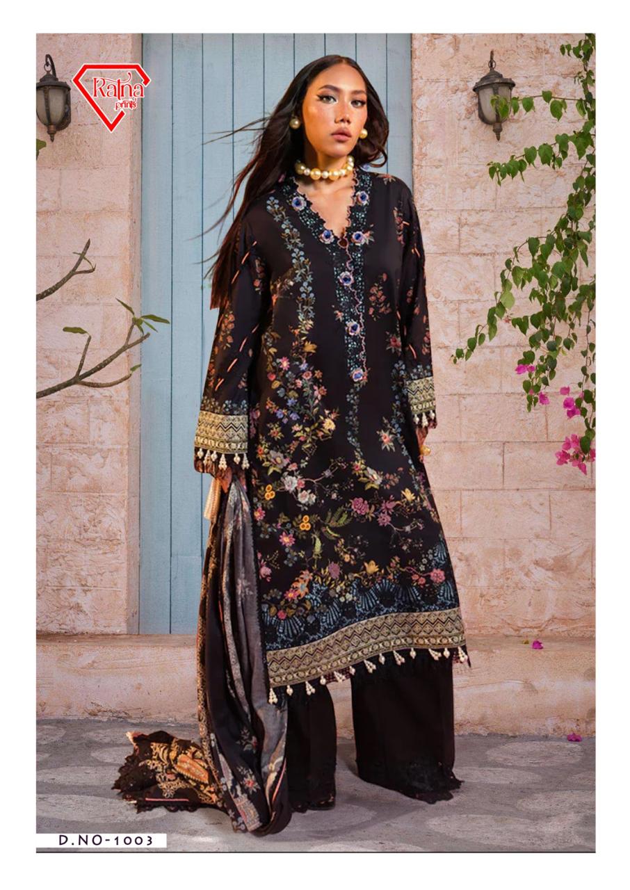 Firdous Vol 1 Ratna Prints Cotton Karachi Salwar Suits Supplier Gujarat