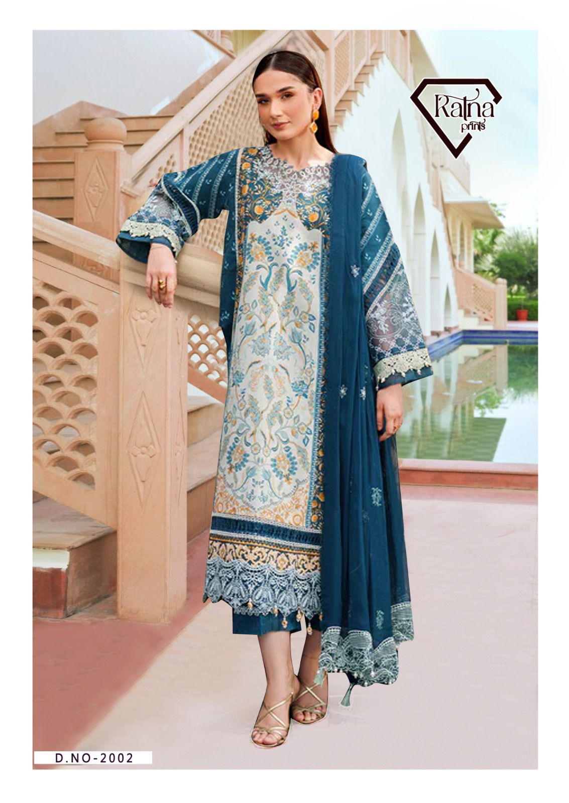 Firdous Vol 2 Ratna Prints Cotton Karachi Salwar Suits Wholesale Price