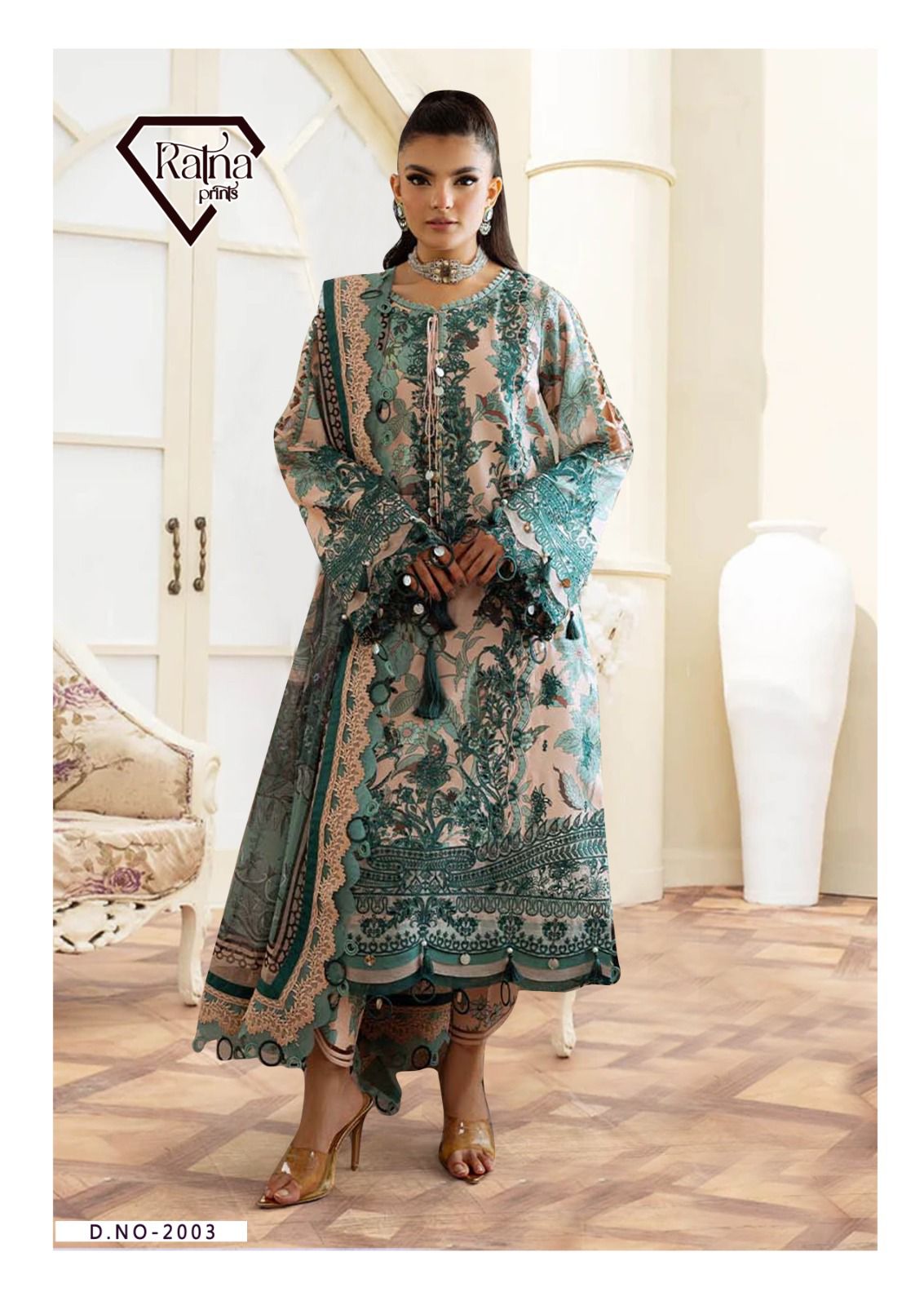 Firdous Vol 2 Ratna Prints Cotton Karachi Salwar Suits Wholesale Price