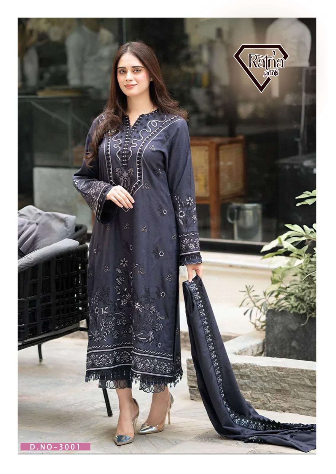 Firdous Vol 3 Ratna Prints Cotton Karachi Salwar Suits Wholesaler