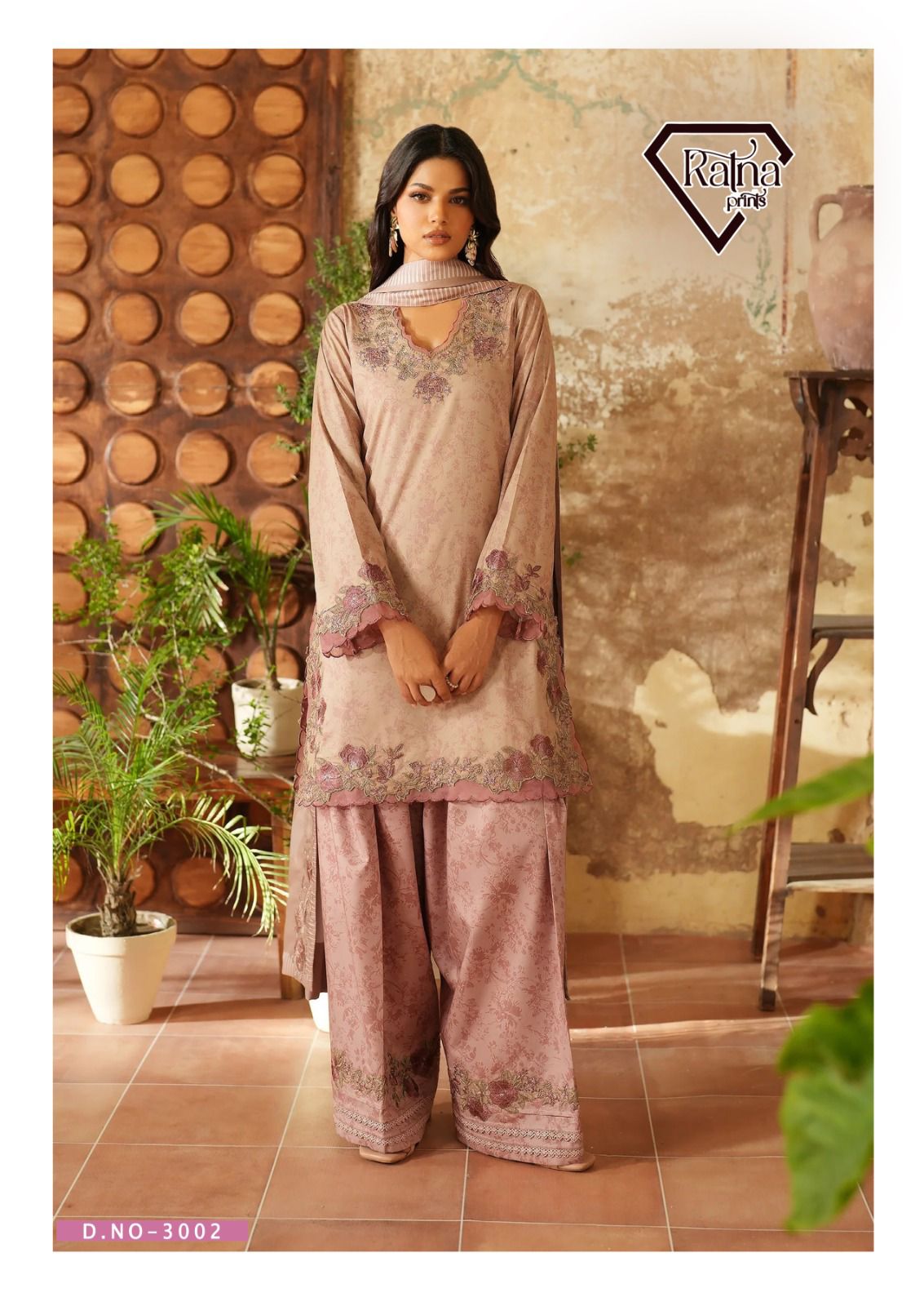 Firdous Vol 3 Ratna Prints Cotton Karachi Salwar Suits Wholesaler