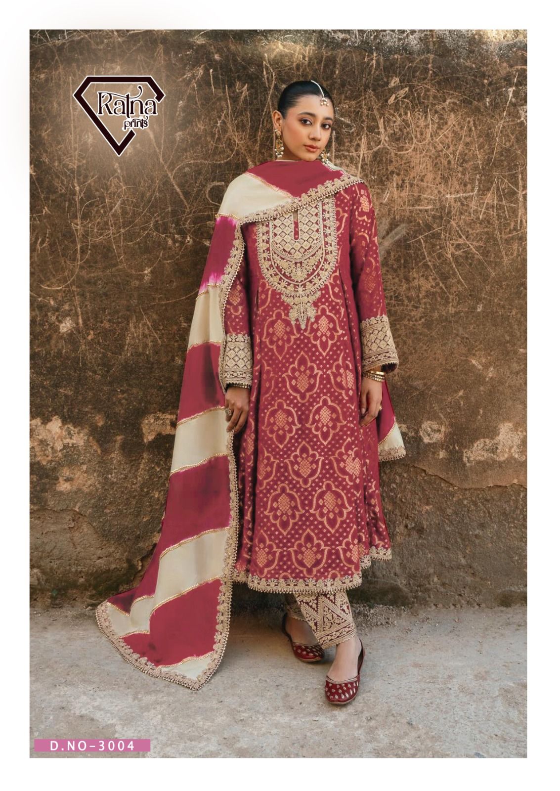 Firdous Vol 3 Ratna Prints Cotton Karachi Salwar Suits Wholesaler
