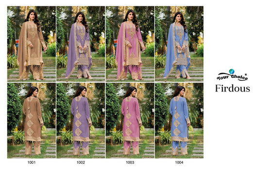 Firdous Ramadan24 Your Choice Chinon Pakistani Readymade Suits
