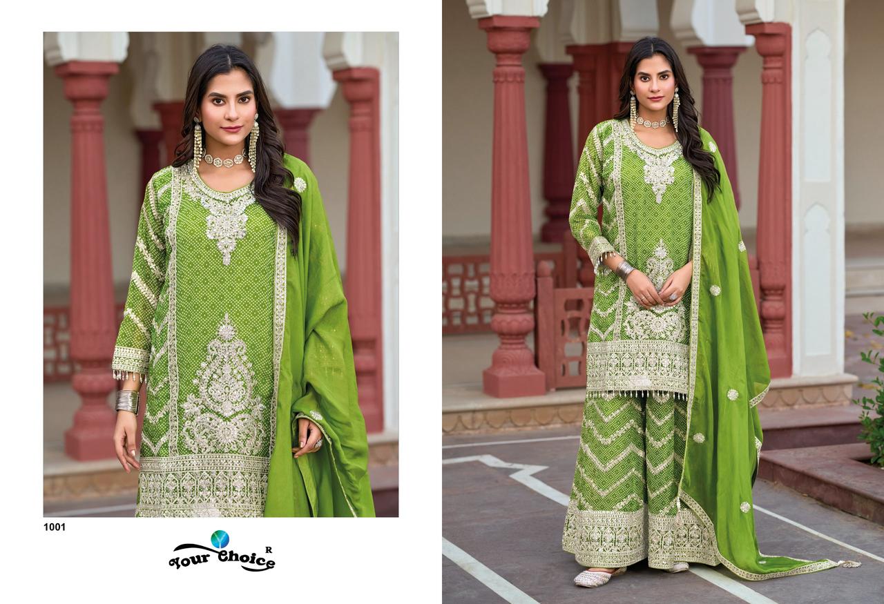 Firdous Your Choice Chinon Pakistani Readymade Suits Supplier Ahmedabad