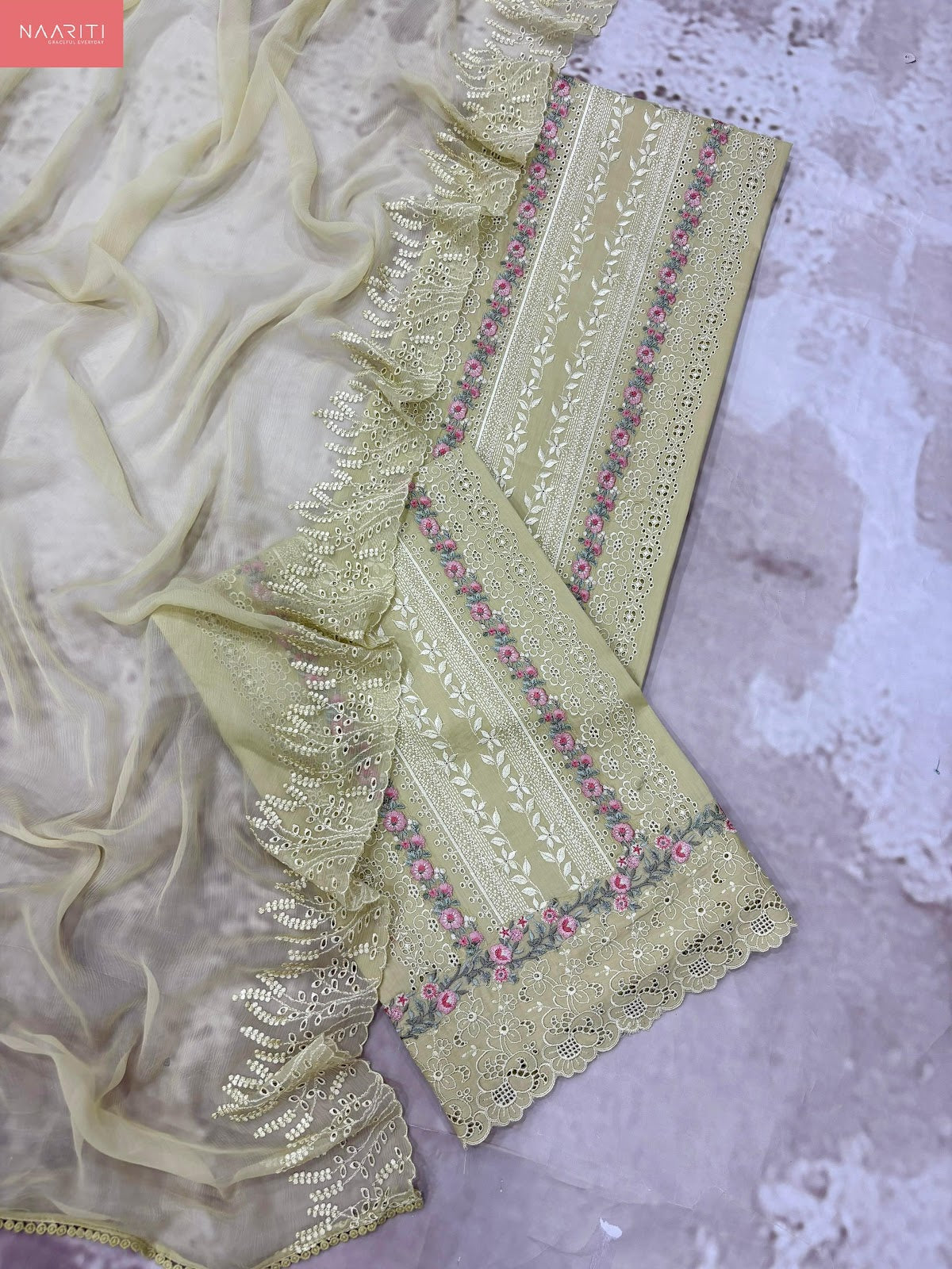 Fironi Naariti Italian Cotton Salwar Suits Exporter India