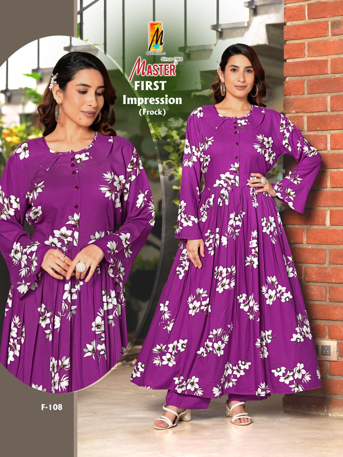 First Impression Master Rayon Kurti Pant Set Supplier