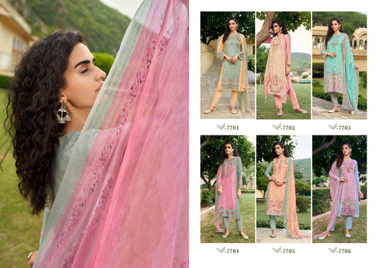 Fitoor Vol 4 Rupali Viscose Pant Style Suits