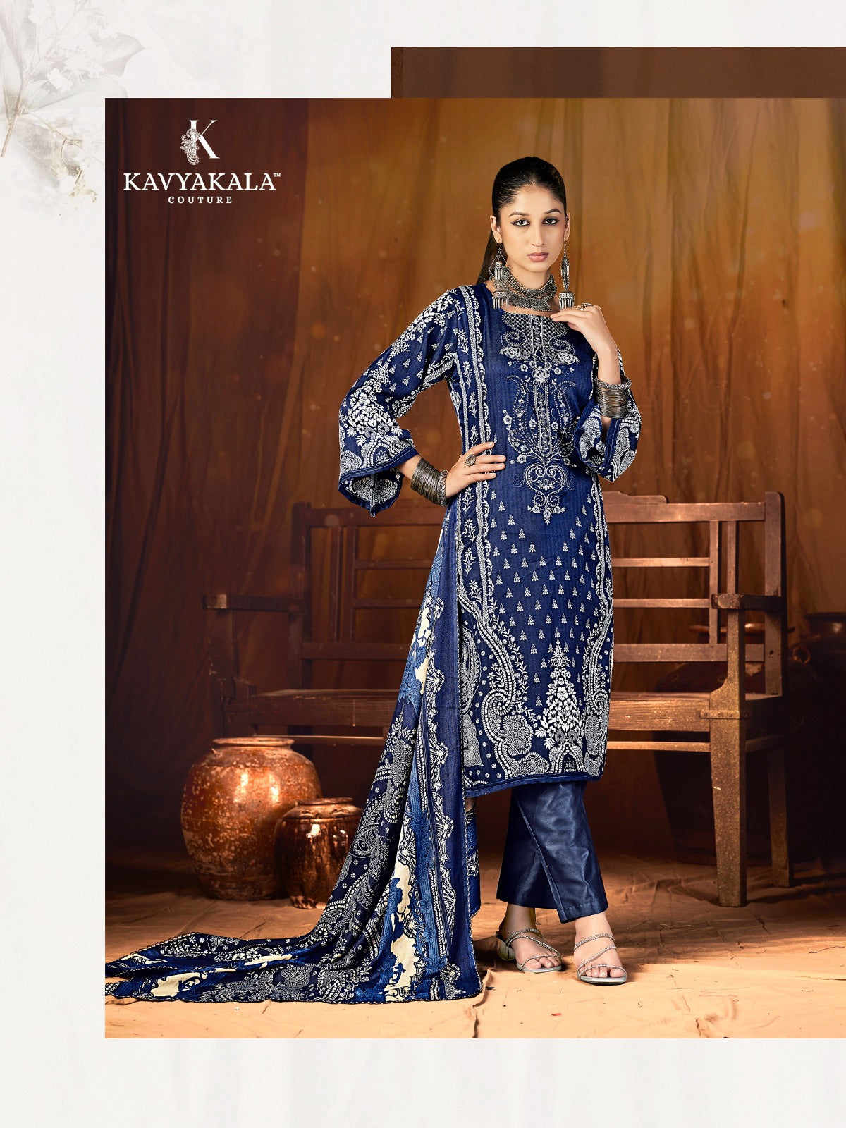 Fitoor Vol 5 Kavyakala Woolen Pashmina Suits Wholesaler India