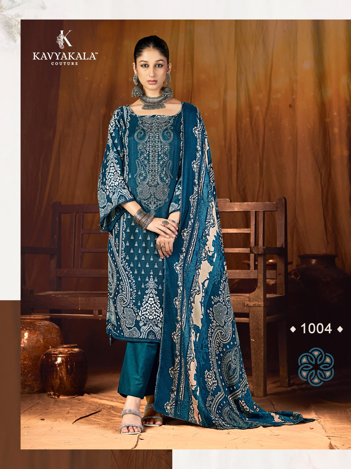 Fitoor Vol 5 Kavyakala Woolen Pashmina Suits Wholesaler India