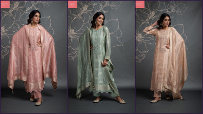 Fitra Naariti Silk Pant Style Suits Exporter