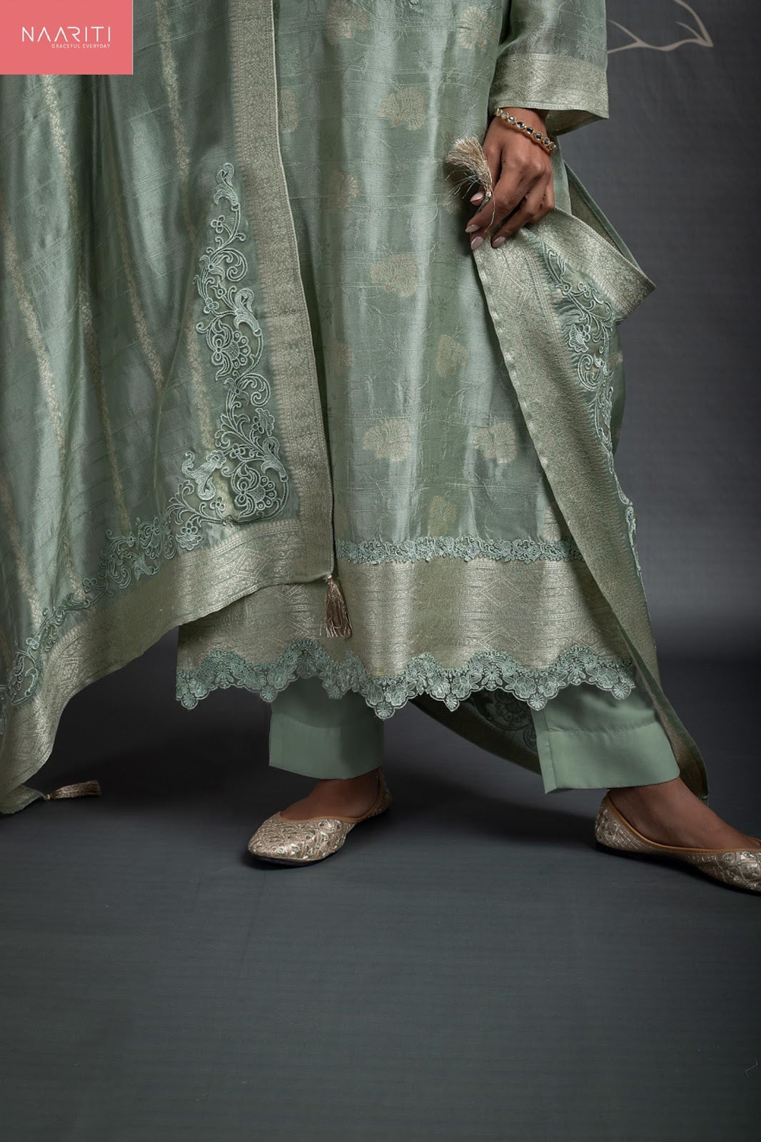 Fitra Naariti Silk Pant Style Suits Exporter