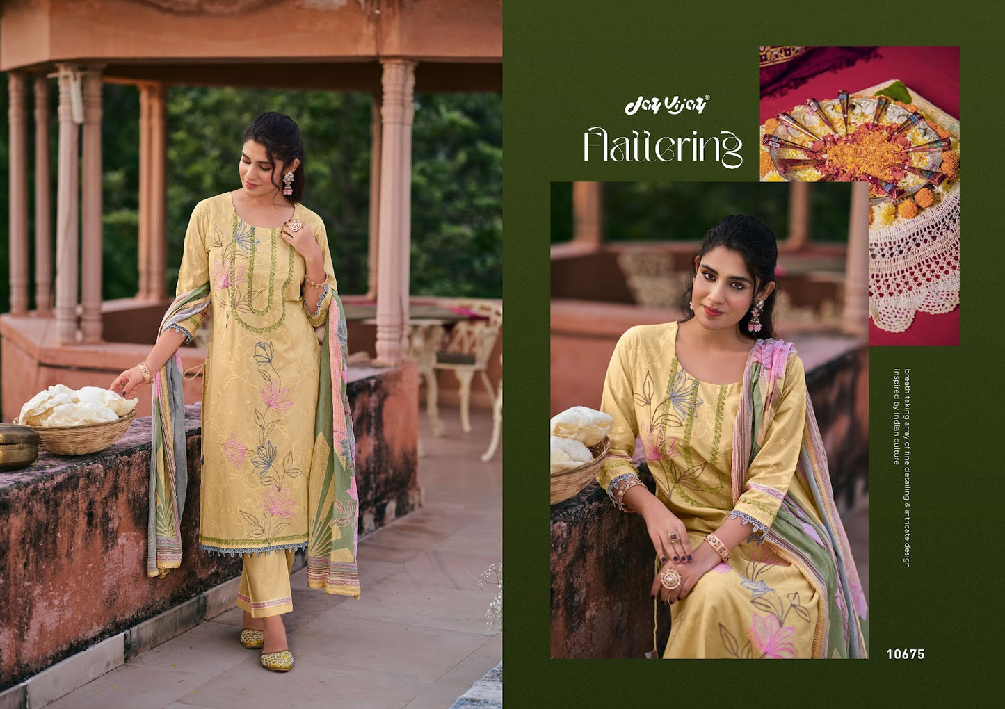 Fitrah Jay Vijay Cotton Pant Style Suits Wholesale