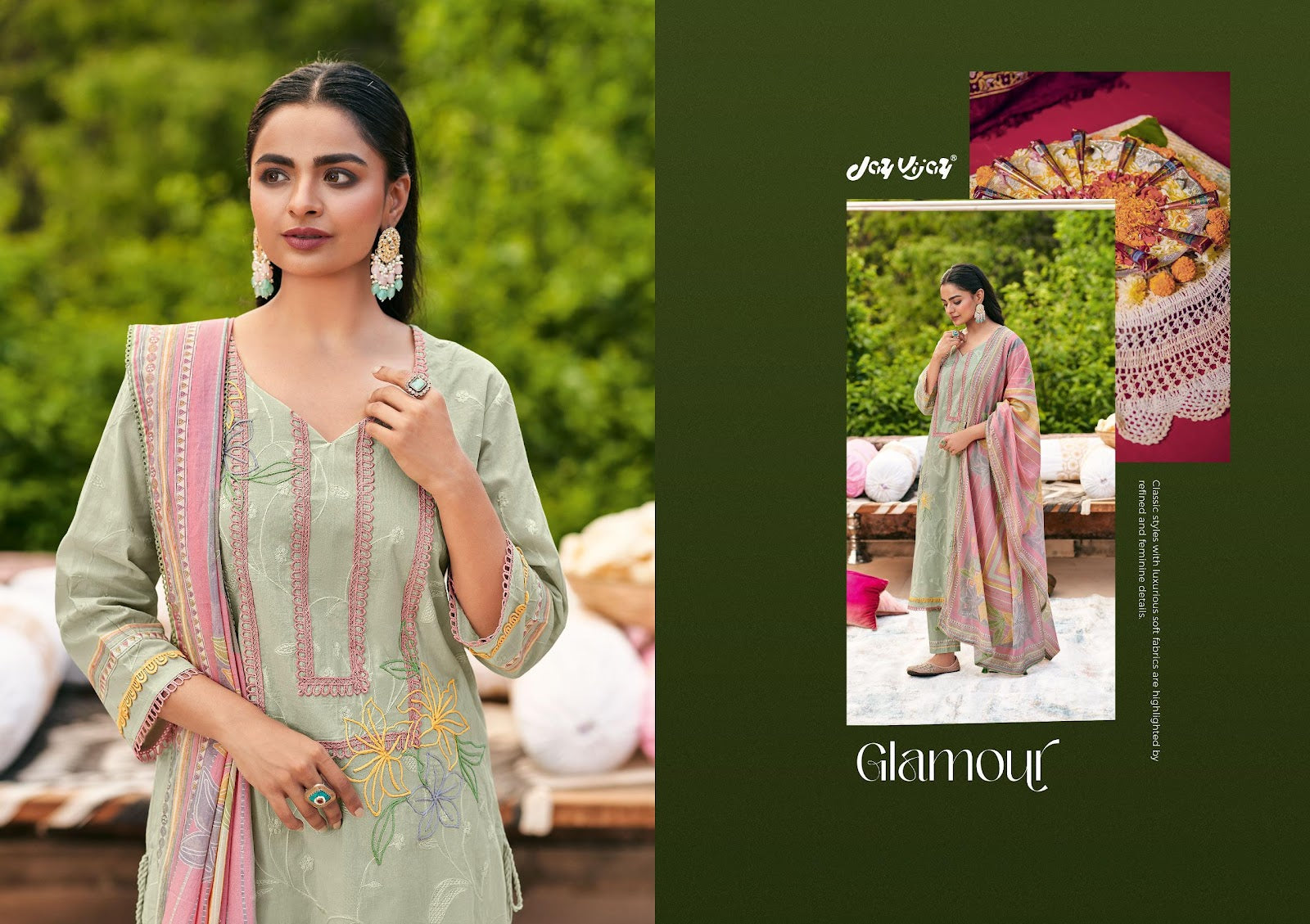 Fitrah Jay Vijay Cotton Pant Style Suits Wholesale